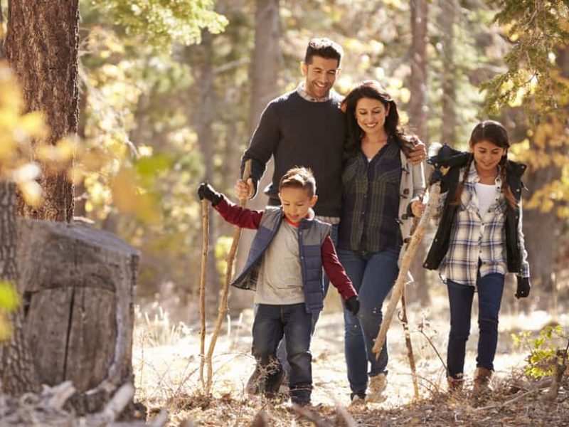 Family-Hiking